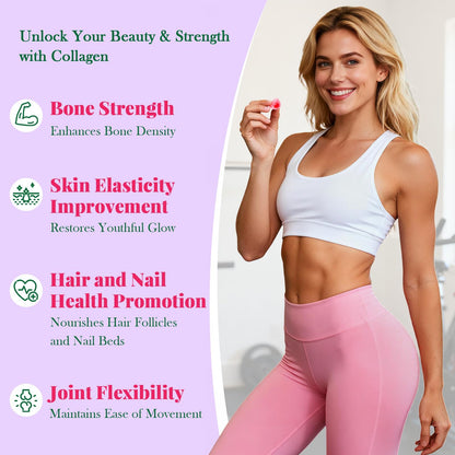 Creatine for Women, Creatine Monohydrate Gummies with Collagen, Vitamin D3 & Calcium for Muscles, Booty & Energy, Flavored Sugar Free Creatine Gummies Post ARDORACON