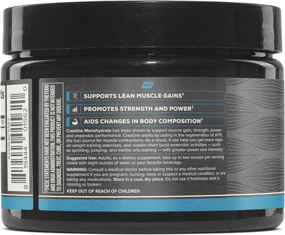 ONNIT Creatine Monohydrate Powder, IGEN™ Non-GMO Tested – 5g Premium Creatine for Muscle Strength, Power & Lean Mass, Supports Brain Health & Cellular Energy, Unflavored, 30 Servings, 5.29 oz 2-Pack
