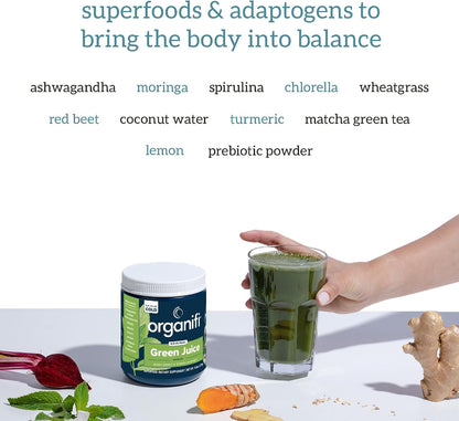 Organifi Green Juice and Red Juice Bundle - 30 Day Supply - Delicious, Refreshing Organic Superfood Supplement Powder With Antioxidants for Energy and Stress Relief Support - No GMO, Gluten, or Soy Gsupps Australia
