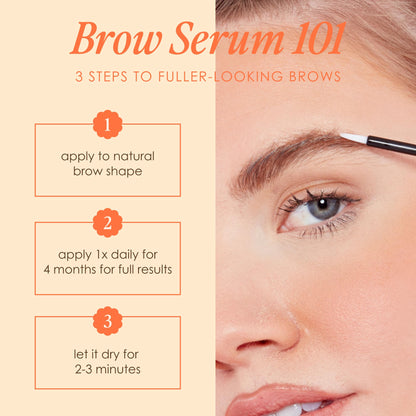 Grande Cosmetics GrandeBROW Brow Enhancing Serum, 1.5mL, 8-Week Supply Grande Cosmetics