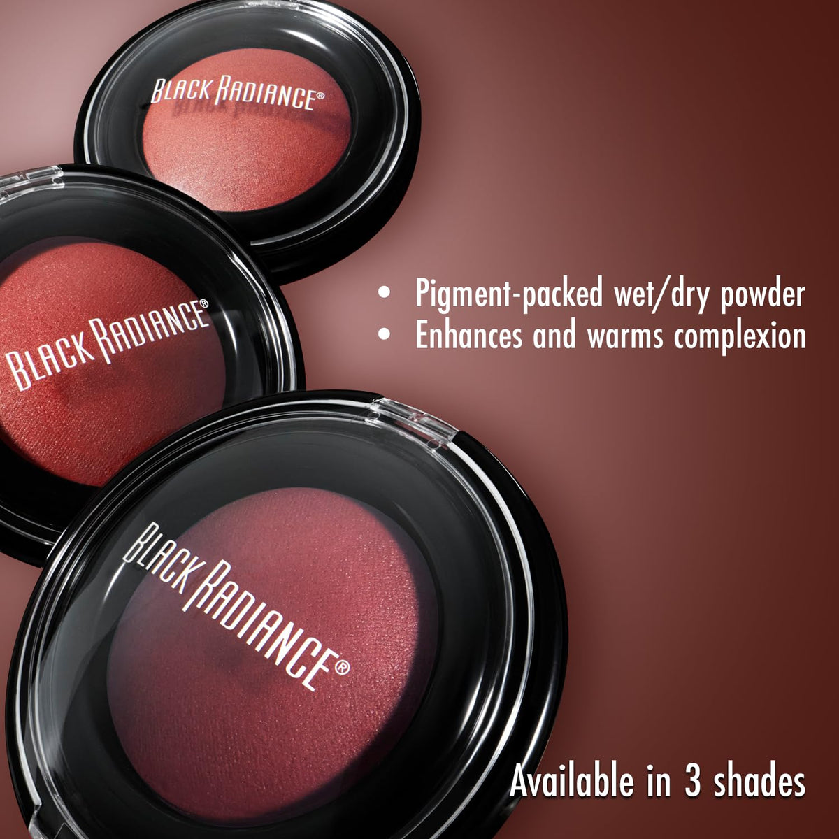 Black Radiance Artisan Color Baked Blush Warm Berry Black Radiance