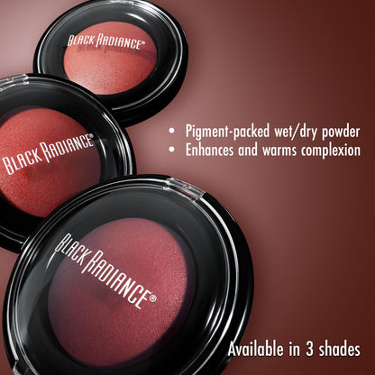 Black Radiance Artisan Color Baked Blush Warm Berry Black Radiance