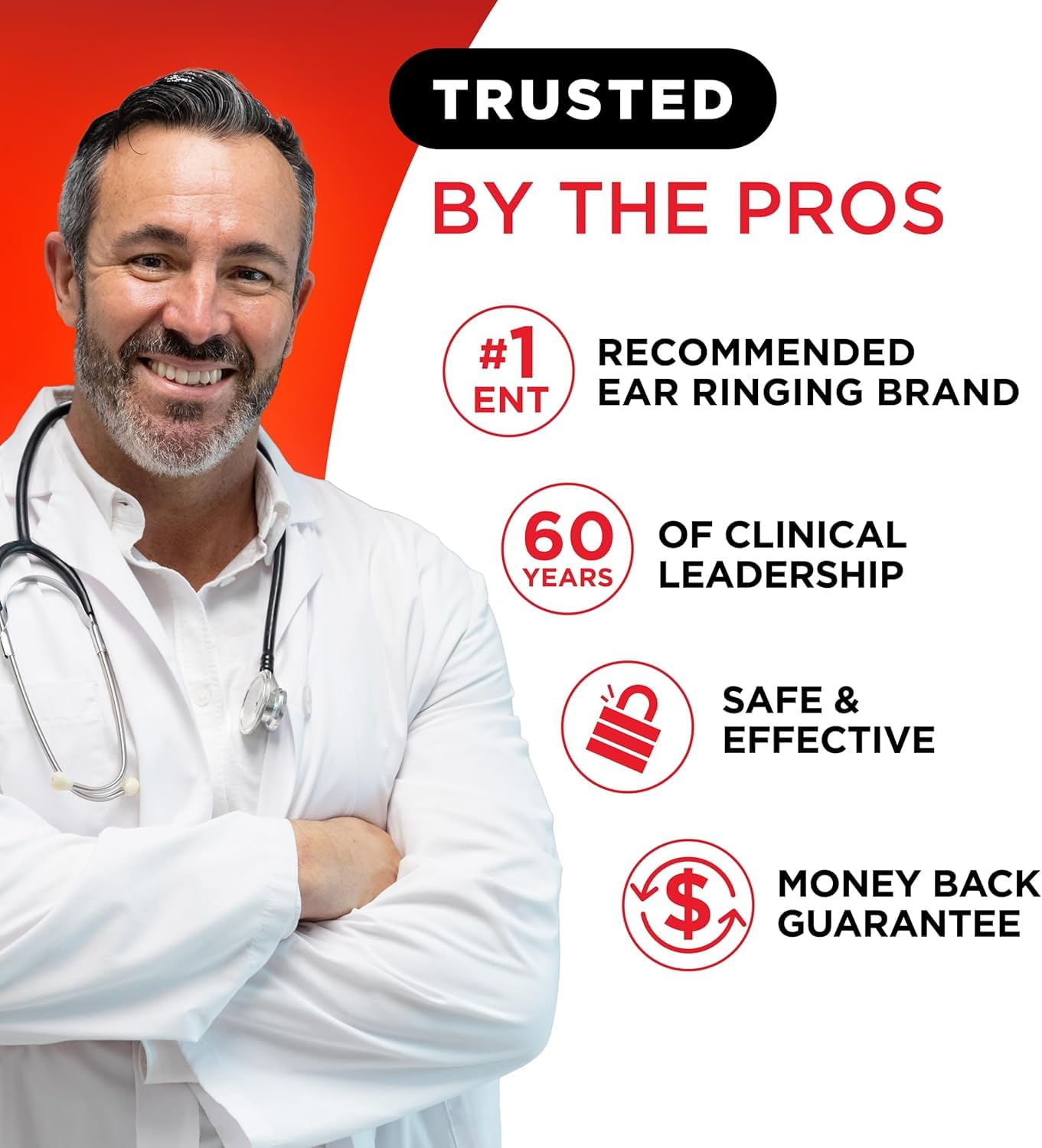 Lipo-Flavonoid Ear Ringing - Doctor-Recommended for Ringing Ears - Clinically Proven Lemon Bioflavonoid Complex with Vitamins C, B1, B2, B6, B12 Lipo-Flavonoid