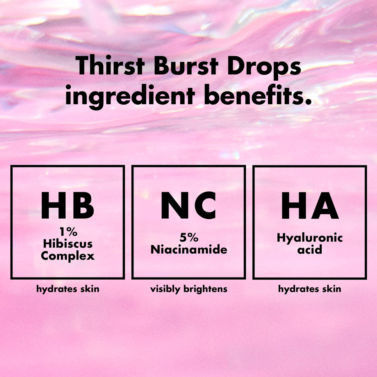 e.l.f. SKIN Thirst Burst Drops, Serum For A Radiant Complexion Instantly & Over Time, Made With Hyaluronic Acid, Vegan & Cruelty-Free e.l.f.