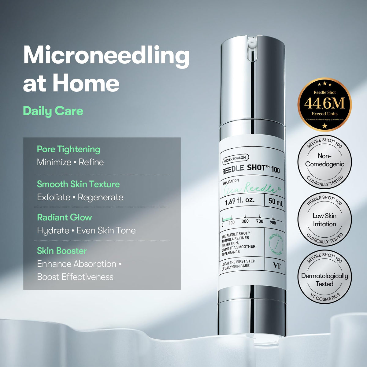VT COSMETICS CICA Reedle Shot 100 Microneedling Serum VT COSMETICS
