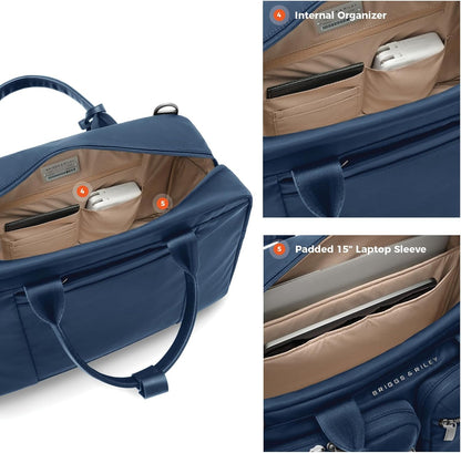 Briggs & Riley Rhapsody Multi-Pocket Cabin Bag, Navy Gsupps Australia