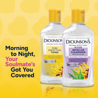 Dickinson's Micellar Cleansing Witch Hazel with Aloe | 16 Oz Dickinson's