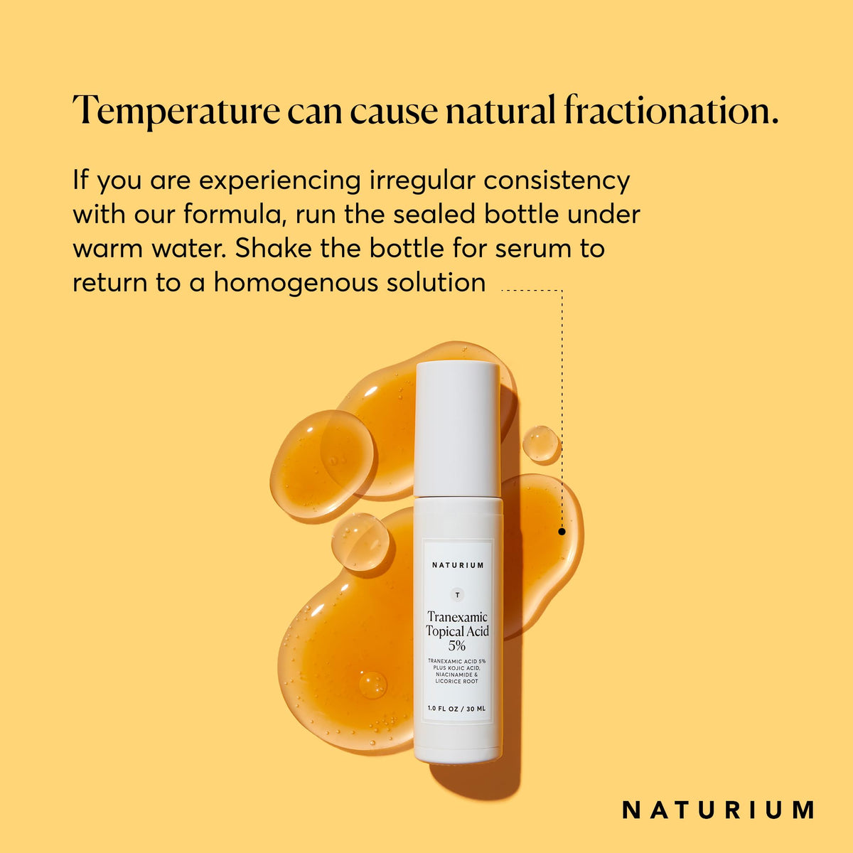 Naturium Tranexamic Topical Acid 5% Jumbo, Face & Skin Care with Kojic Acid, Niacinamide & Licorice Root, 2 oz Naturium