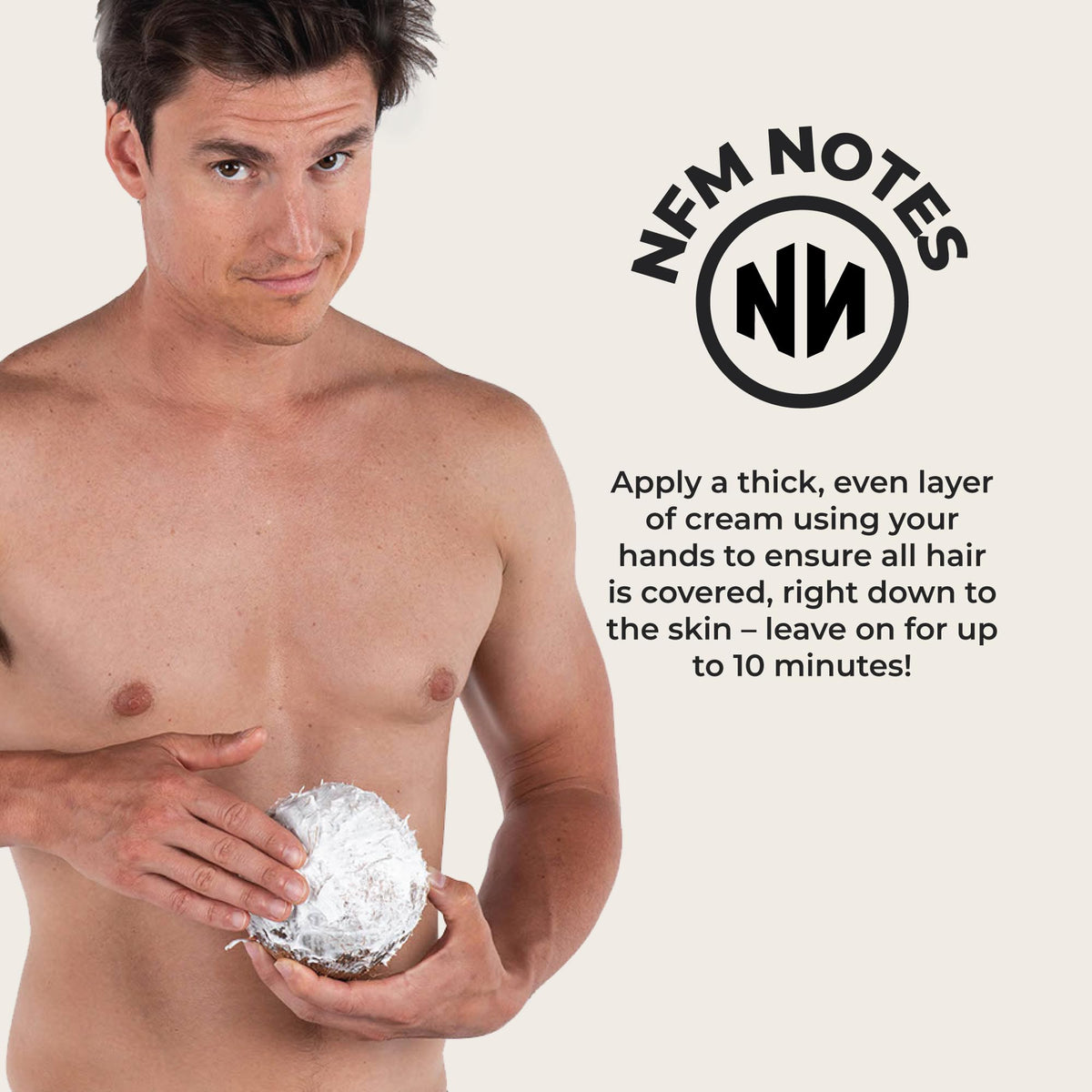 Nad's For Men Down Under Intimate Hair Removal Cream, Painless, 5.1oz Nad's For Men