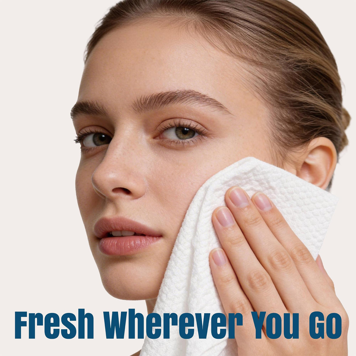 Ourmed Life Compressed Towel, Disposable Washcloths, 12 x 10 Inch, 56 Count ourmed life