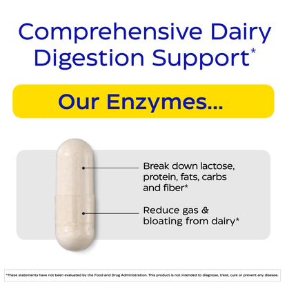 Enzymedica Lacto Digestive Enzymes for Men & Women - 90 Capsules Gsupps Australia