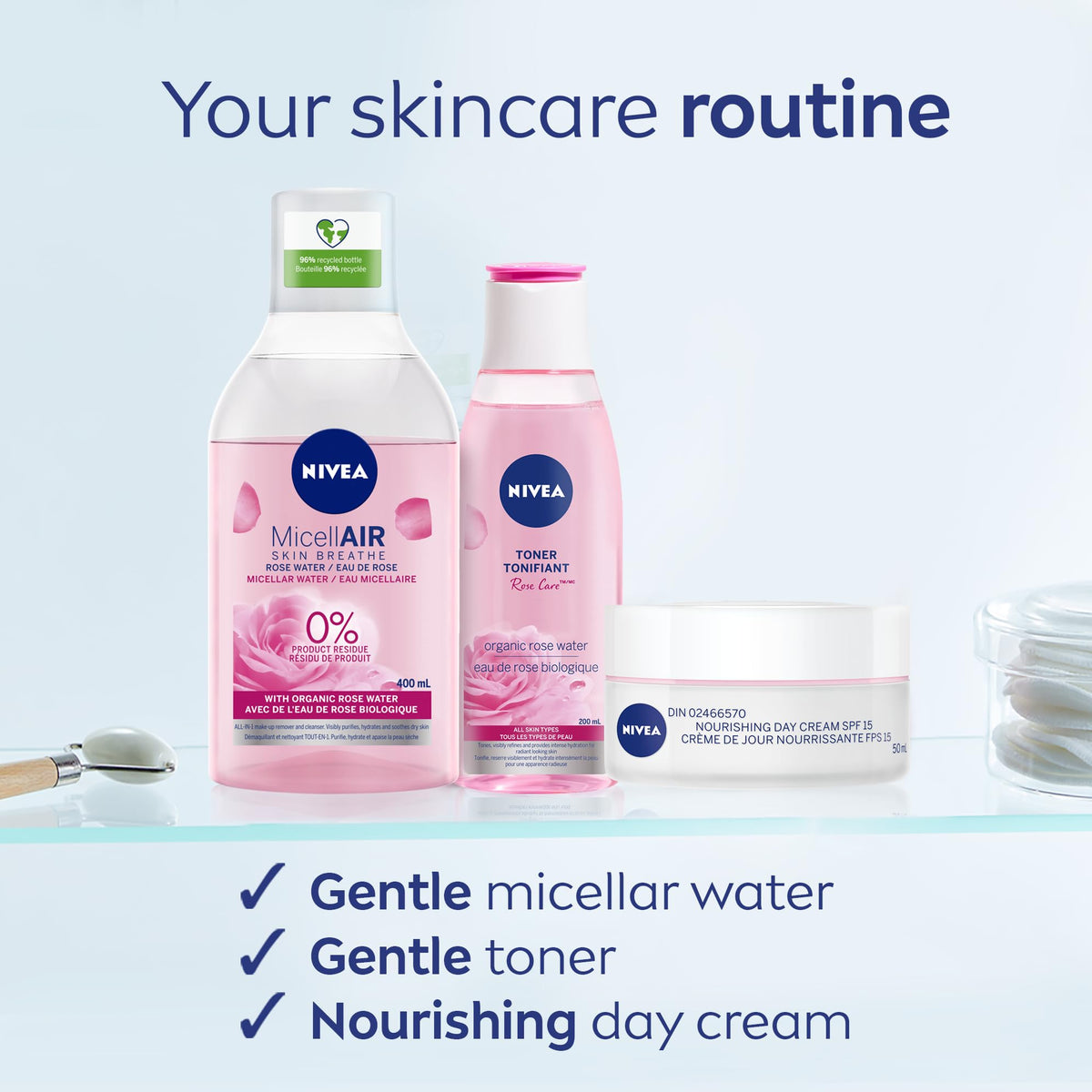 NIVEA Double Effect Eye Make-Up Remover [Personal Care] NIVEA