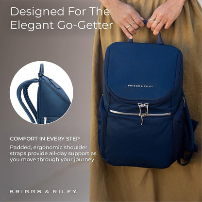 Briggs & Riley Rhapsody U-Zip Everyday Backpack, Fits 13 Inch Laptop, Black Gsupps Australia