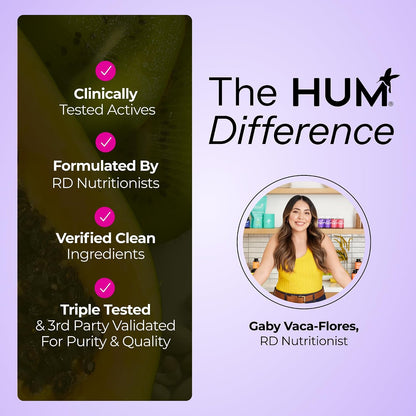 HUM Fan Club Menopause Probiotic Supplement, Estrogen Free Menopause Supplements for Women, Non Hormonal, Supports Energy & Hot Flashes, Grape Seed Extract & Siberian Rhubarb, 30 Vegan Capsules