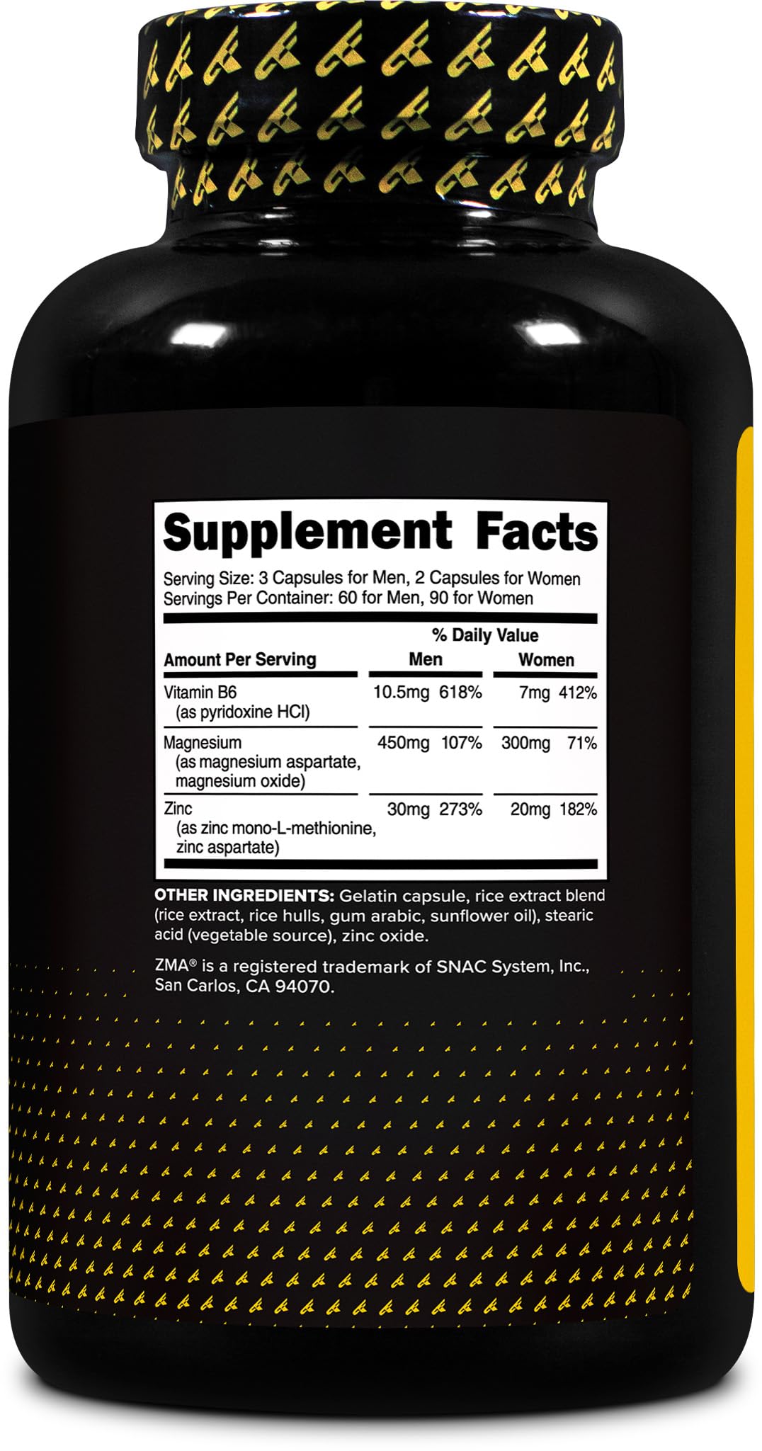 Primaforce ZMA Dietary Supplement, 180 Capsules Primaforce