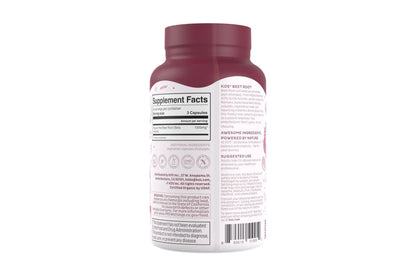 KOS Organic Beetroot Capsules 1500mg - USDA Organic, Antioxidant Power from Organic Beet Root Superfood, Supports Healthy & Active Lifestyle - Non-GMO, KOS