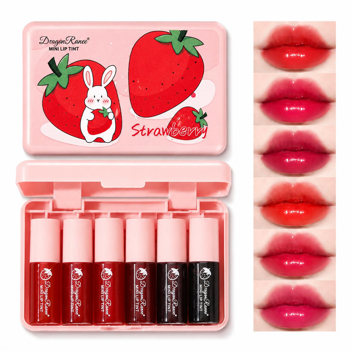 Lip Stain, Lip Stain Long Lasting Waterproof, Makeup, Cute Stuff,Maquillaje Eakroo