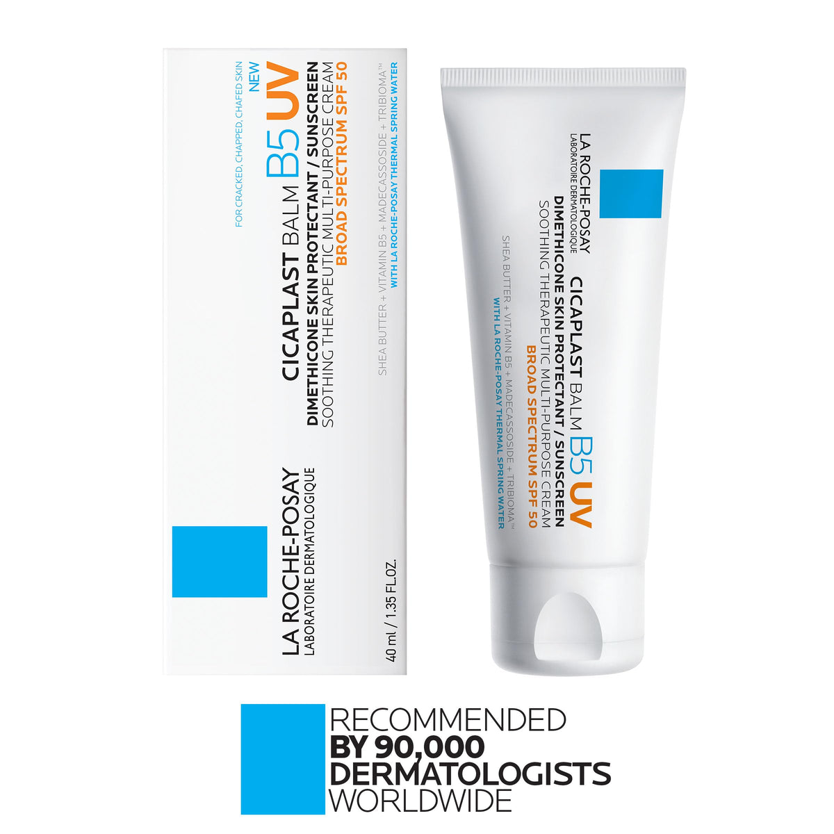 La Roche-Posay Cicaplast Balm B5 SPF 50 with Centella Asiatica 1.35oz La Roche-Posay