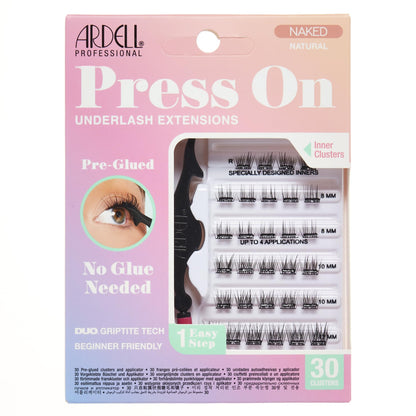 Ardell Naked Press On Lashes, Lash Clusters Self Adhesive Eyelashes, 1 Pack Ardell