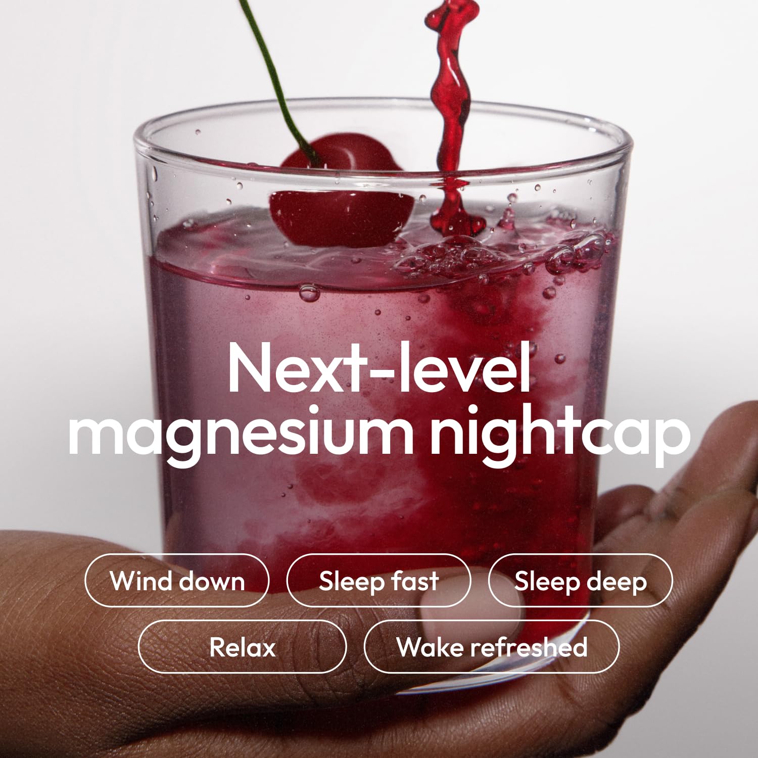 Moon Juice Sleepy Magnesi-Om - Sleep Supplement Powder with Magnesium Glycinate, L-Theanine & Plant-Based Melatonin, Sugar-Free Bedtime Drink Mix for Deep Sleep w/o Grogginess, Cherry, 35 Servings Moon Juice buy australia supplements