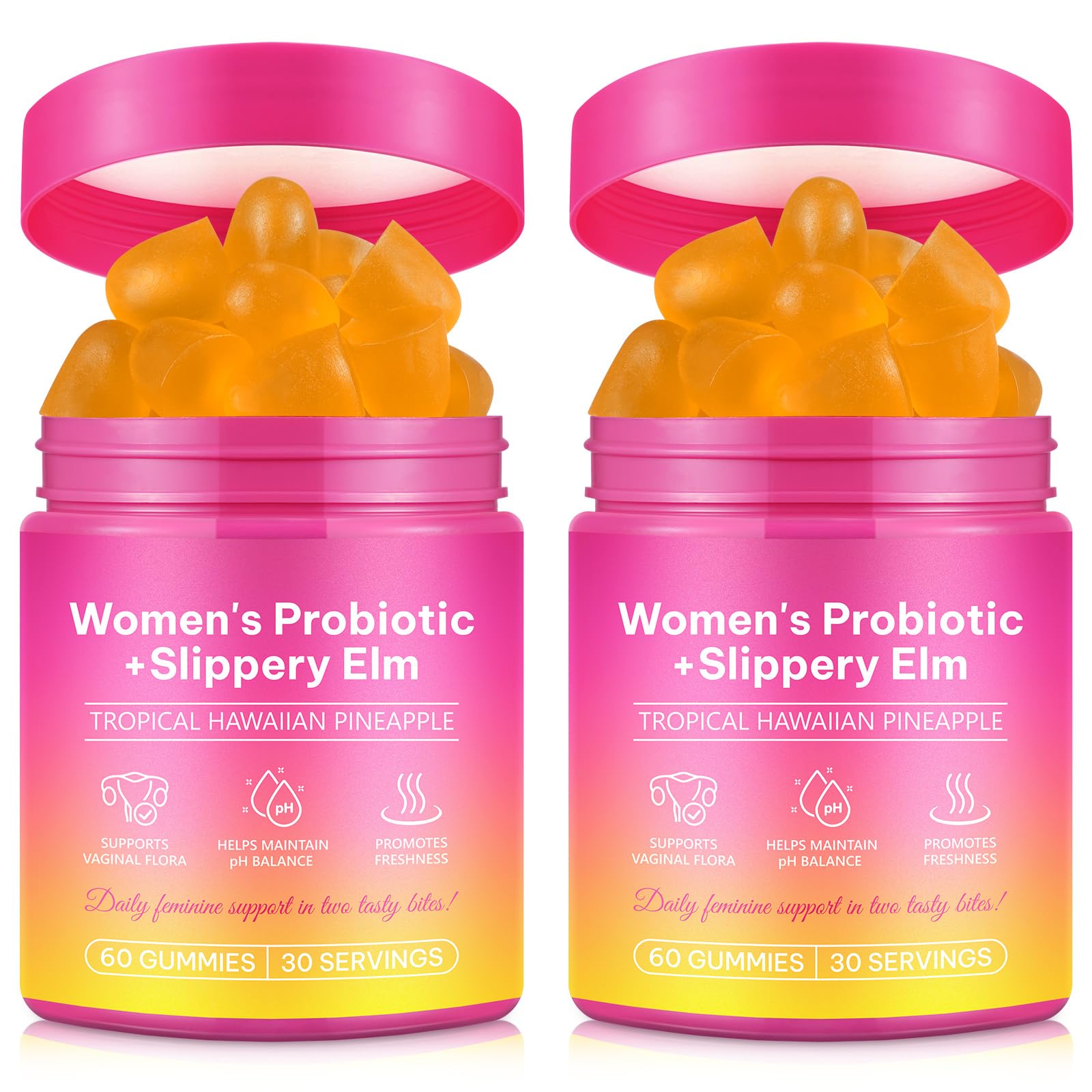 Beyxdu Probiotics for Women Gummies with Slippery Elm Feminine Balance Gummies for Women Vaginal Probiotics with Prebiotics & Lactobacillus Probiotic Blend Vaginal Odor & Vaginal Flora 120Gummy Beyxdu buy australia supplements