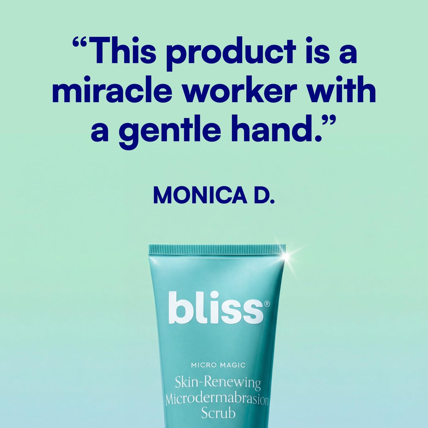 Bliss Micro Magic Skin-renewing Microdermabrasion Scrub | Smoothing Volcanic Pumice & Purifying Kaolin Clay | Refreshed Glow Straight-from-the-Spa Bliss