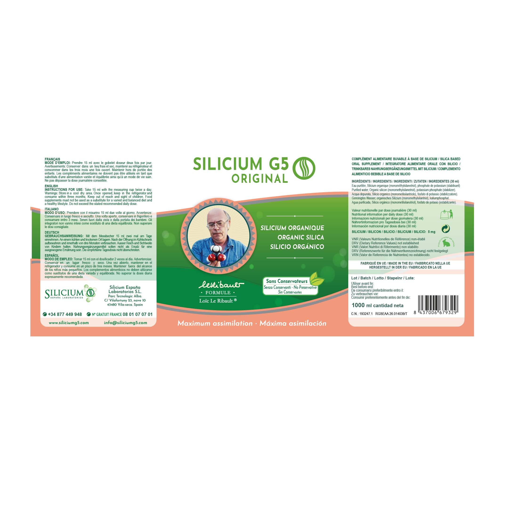 SILICIUM G5 Original | Drinkable Silica | Increases Collagen Production Naturally SILICIUM G5 buy australia supplements