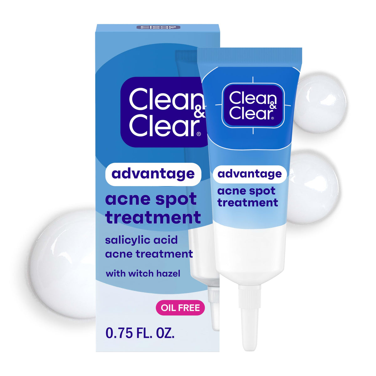 Clean and Clear Advantage Acne Spot Treatment, 0.75 fl oz Clean & Clear