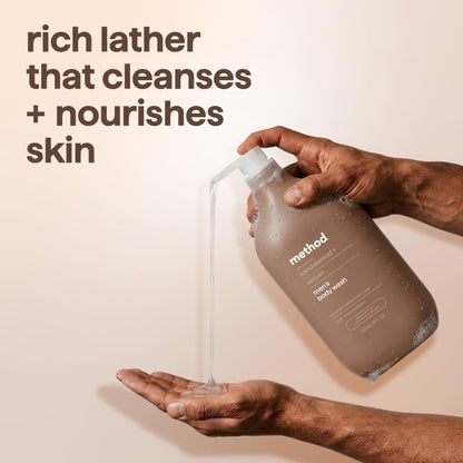 method Men’s Body Wash, Sandalwood + Vetiver, 28 fl oz Method