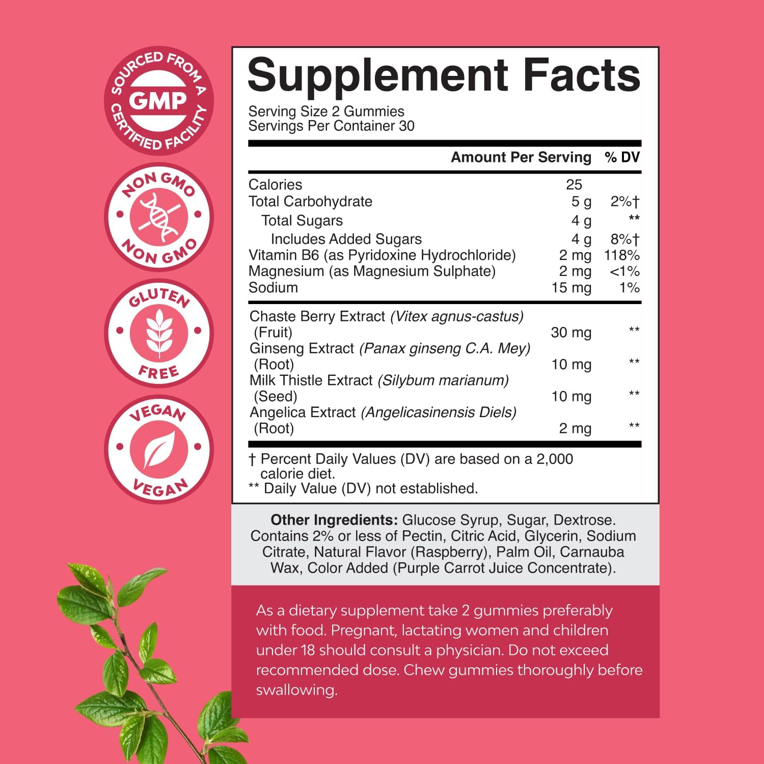 Hormone Balance for Women Gummies of All Ages - Menopause Gummies - 60 Ct | PMS Support Supplement for Women - Regulate Menstrual Cycle & Hormonal Balance - Mood Swings Support - Vitamin B6 & Ginseng Gsupps Australia