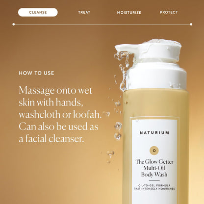 Naturium The Glow Getter Multi-Oil Body Wash, 16.9 fl oz Naturium