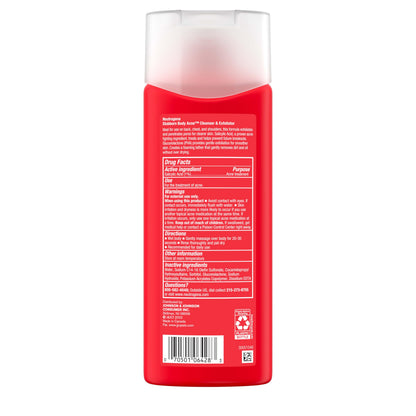 Neutrogena Stubborn Acne Body Wash & Exfoliating Cleanser, 8.5 oz Neutrogena