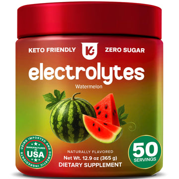 Keppi Electrolytes Powder – Watermelon Flavor – 50 Servings – Electrolytes Powder No Sugar for Hydration – Keto & Fasting Friendly Electrolyte Drink w/Magnesium Keppi buy australia supplements