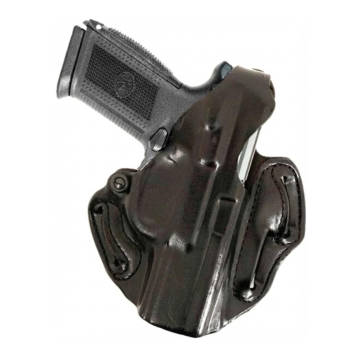 DeSantis Thumb Break Scabbard - OWB Gun Holster for Men and Women, Leather Belt Slide Holster for Pistols, Exact Molding, Secure and Highly Concealable OWB Carry Gsupps Australia