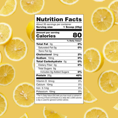 Myprotein Clear Whey Isolate Protein Powder, 35 Servings (1.9lbs) Lemonade, 20g Protein per Serving, Naturally Flavored Drink Mix, Daily Protein Intake for Superior Performance Myprotein