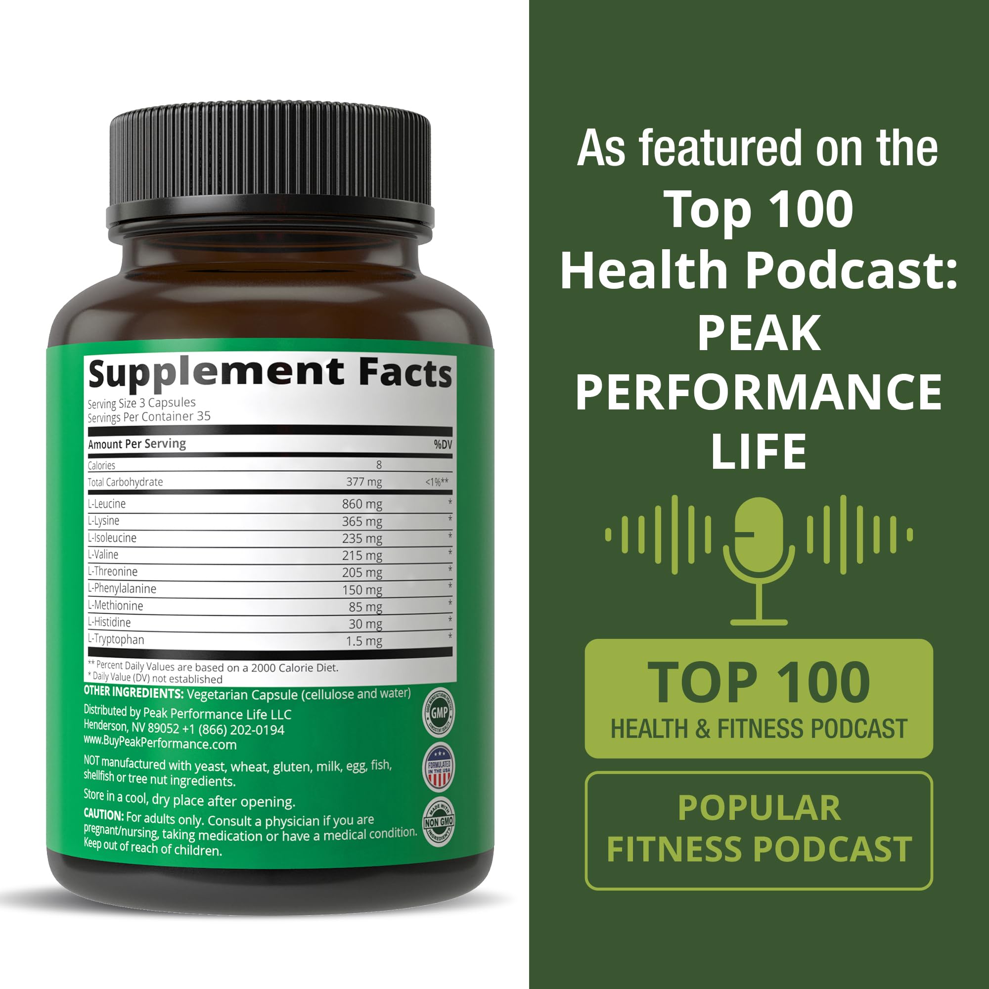 All 9 Essential Amino Acids Supplement. Capsules with 3X More Leucine for Muscle Recovery, Growth. EAA Supplement Better Than BCAA / BCAAS Branched Chain Aminos Acid. USA Tested EAAs for Men + Women Peak Performance buy australia supplements