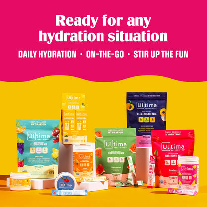 Ultima Replenisher Daily Electrolyte Drink Mix – Passionfruit, 30 Servings – Hydration Ultima ReplenisherBuy Supplements Australia