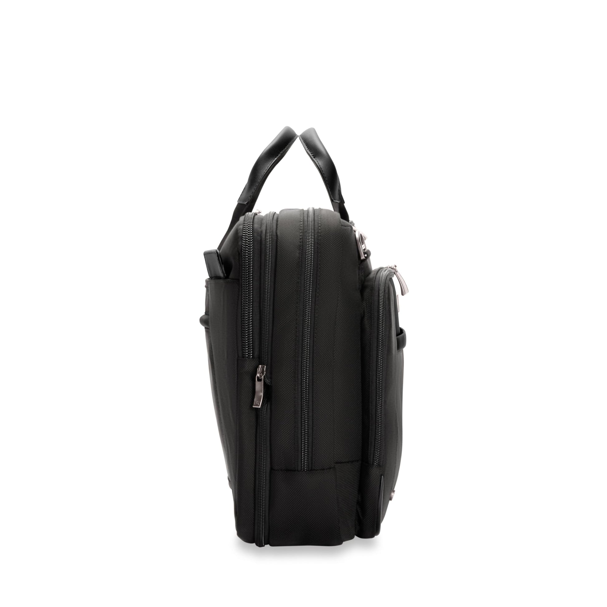 Briggs & Riley Medium Cargo Backpack for Women & Men - Laptop Backpack, For Work & Travel, Lightweight & Durable, Padded Straps, Fits up to 15" Laptop - @work Collection, Black Gsupps Australia