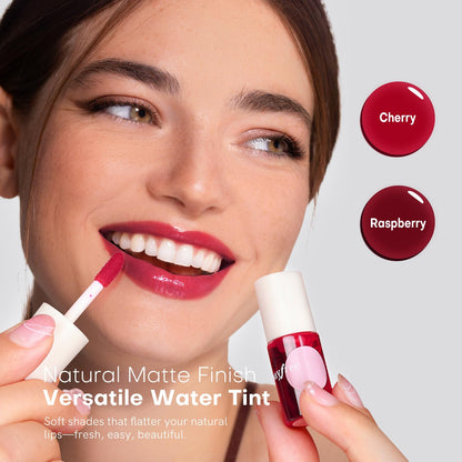 bayfree Lip Tint Stain Set, 2 PCS Lip & Cheek Tint Lightweight Non-sticky bayfree
