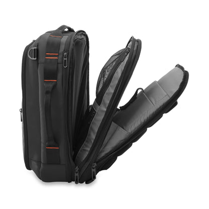 Briggs & Riley Medium Convertible Backpack Duffle Bag - Carry On for Men & Women, Use for Travel, Gym, or Work, Overnight Weekend Luggage, Shoulder Strap, Laptop Compartment - ZDX Collection, Black Gsupps Australia