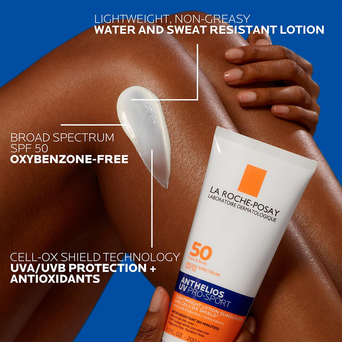 La Roche-Posay Anthelios UV Pro-Sport SPF 50 Face & Body Sunscreen 6.7oz La Roche-Posay