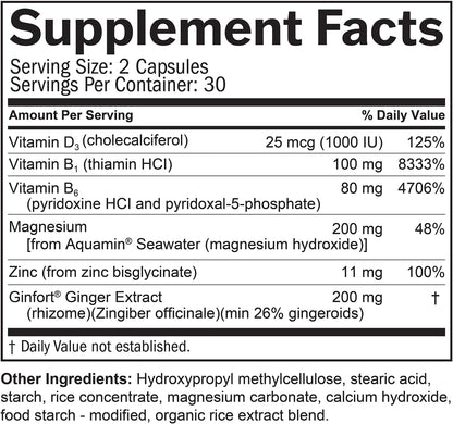 BRAINMD PMS Relief - 60 Capsules | Natural Support, Menstrual Comfort