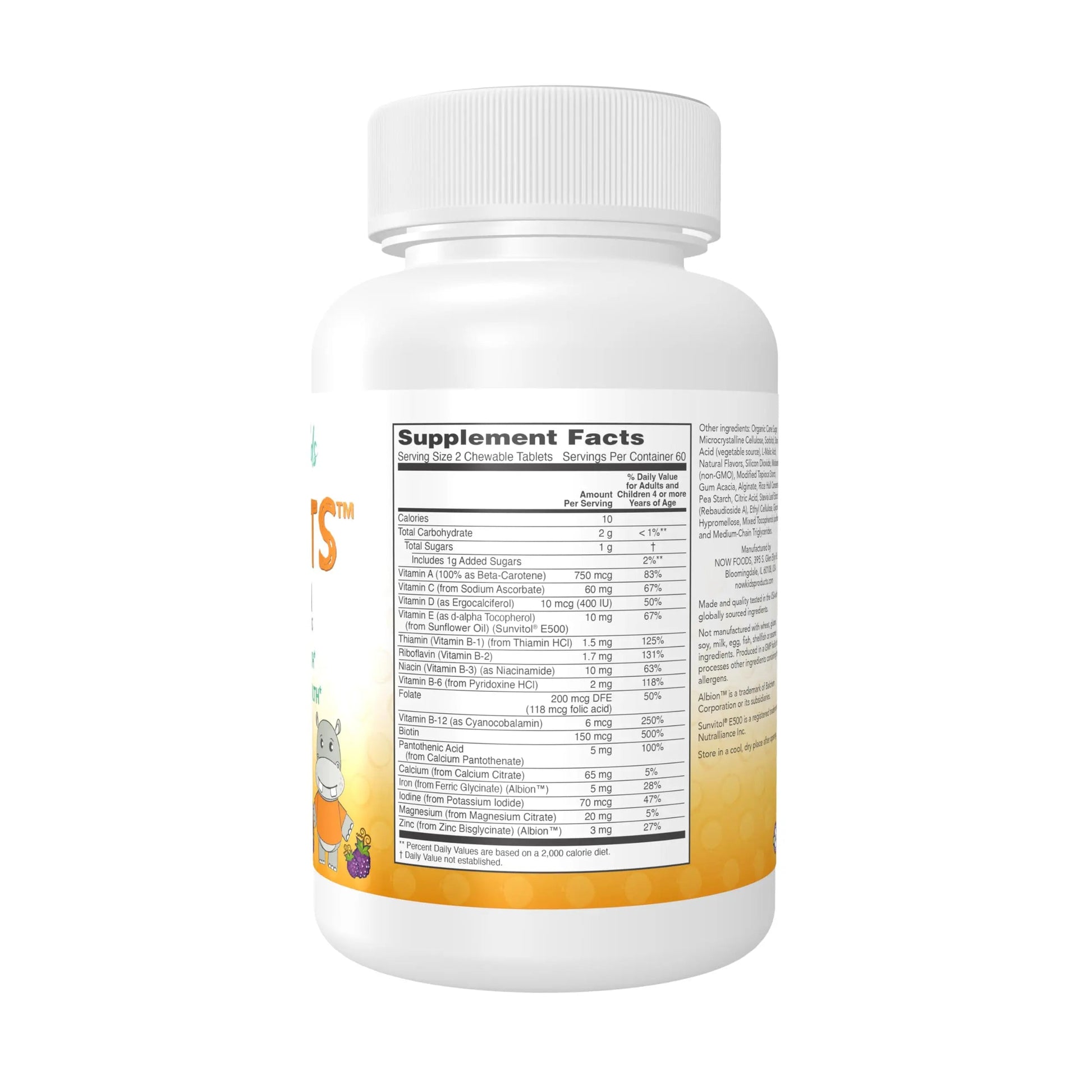 Now Kids Supplements, Kid Vits Multivitamin, Grape Flavor, 120 Chewable Tablets NOW Foods buy australia supplements