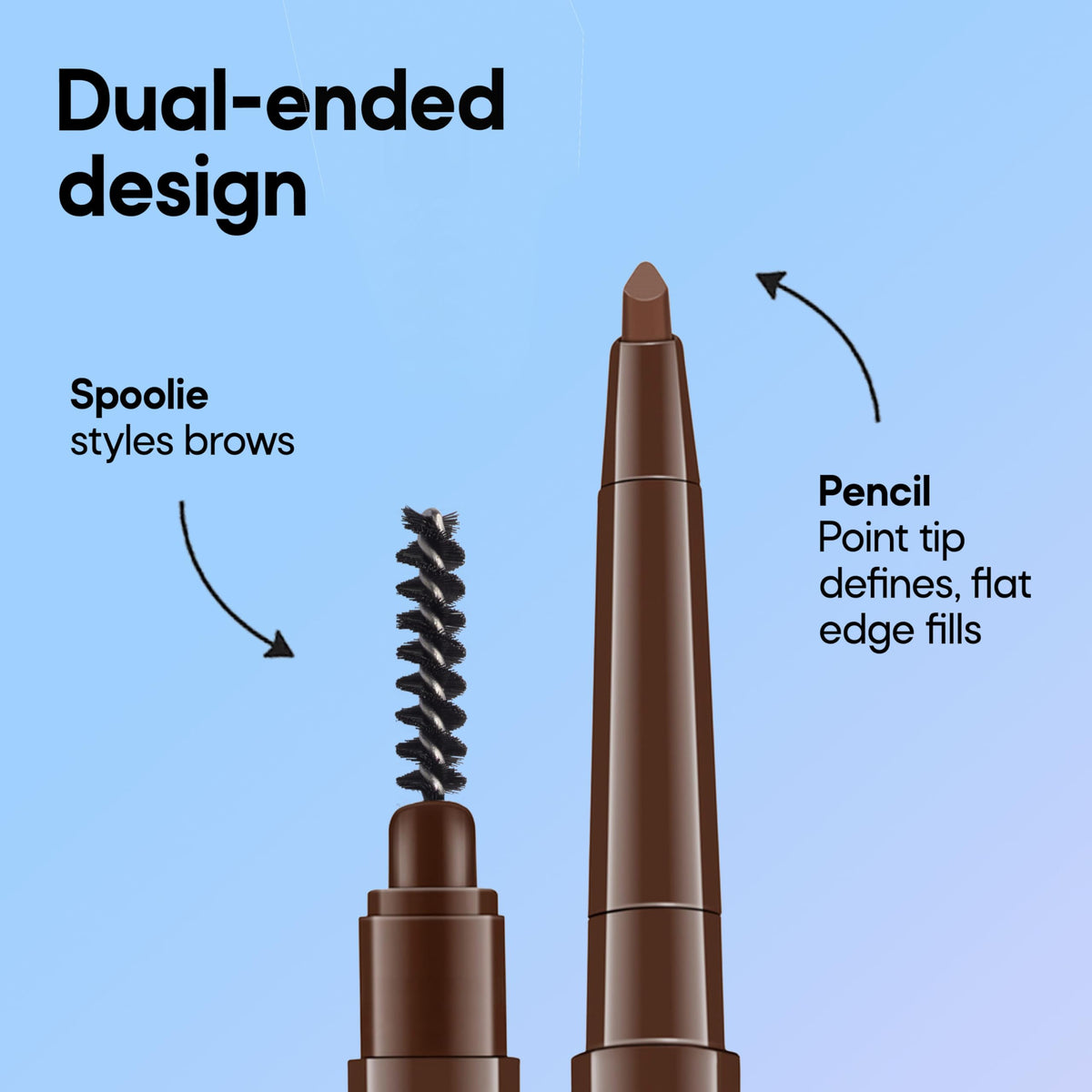 Almay Brow Pencil with Spoolie Brush, 801 Dark Blonde Almay