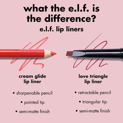 e.l.f. Cream Glide Lip Liner, Mauve Aside e.l.f.