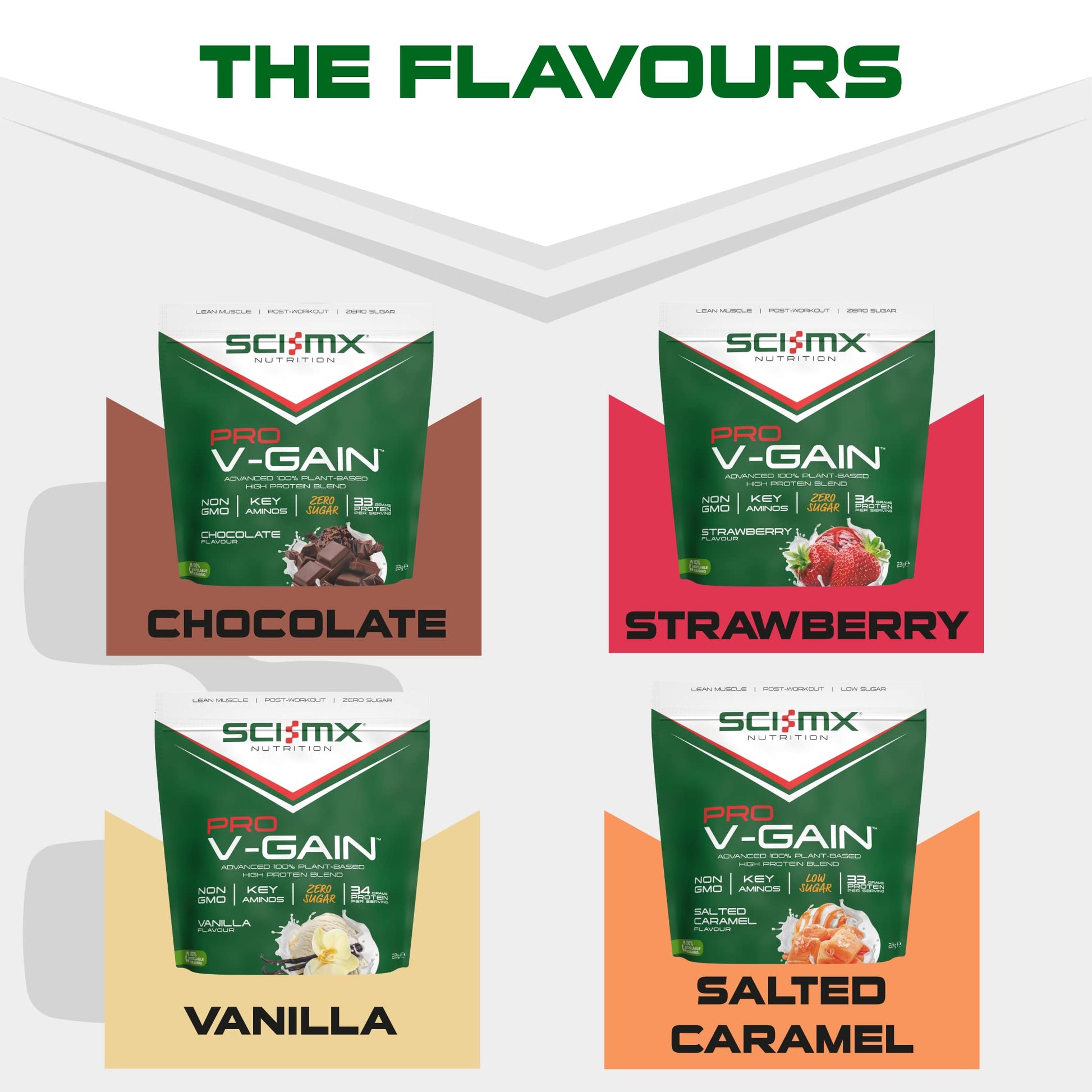 SCI-MX Pro-V Gain - 100% Vegan Vanilla Flavour Soy Protein Powder Isolate + B12 + Magnesium SCI-MX buy australia supplements