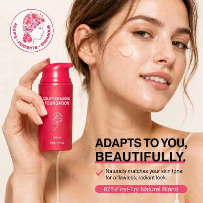Fidyn Smoochie Color Changing Foundation: Korean foundation for Mature Skin Fidyn