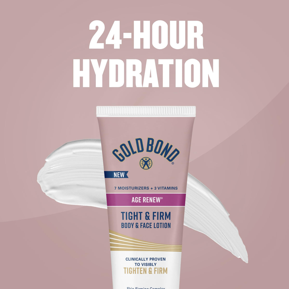 Gold Bond Age Renew Tight & Firm Body & Face Lotion, Aging, Dry Skin Lotion Gold Bond