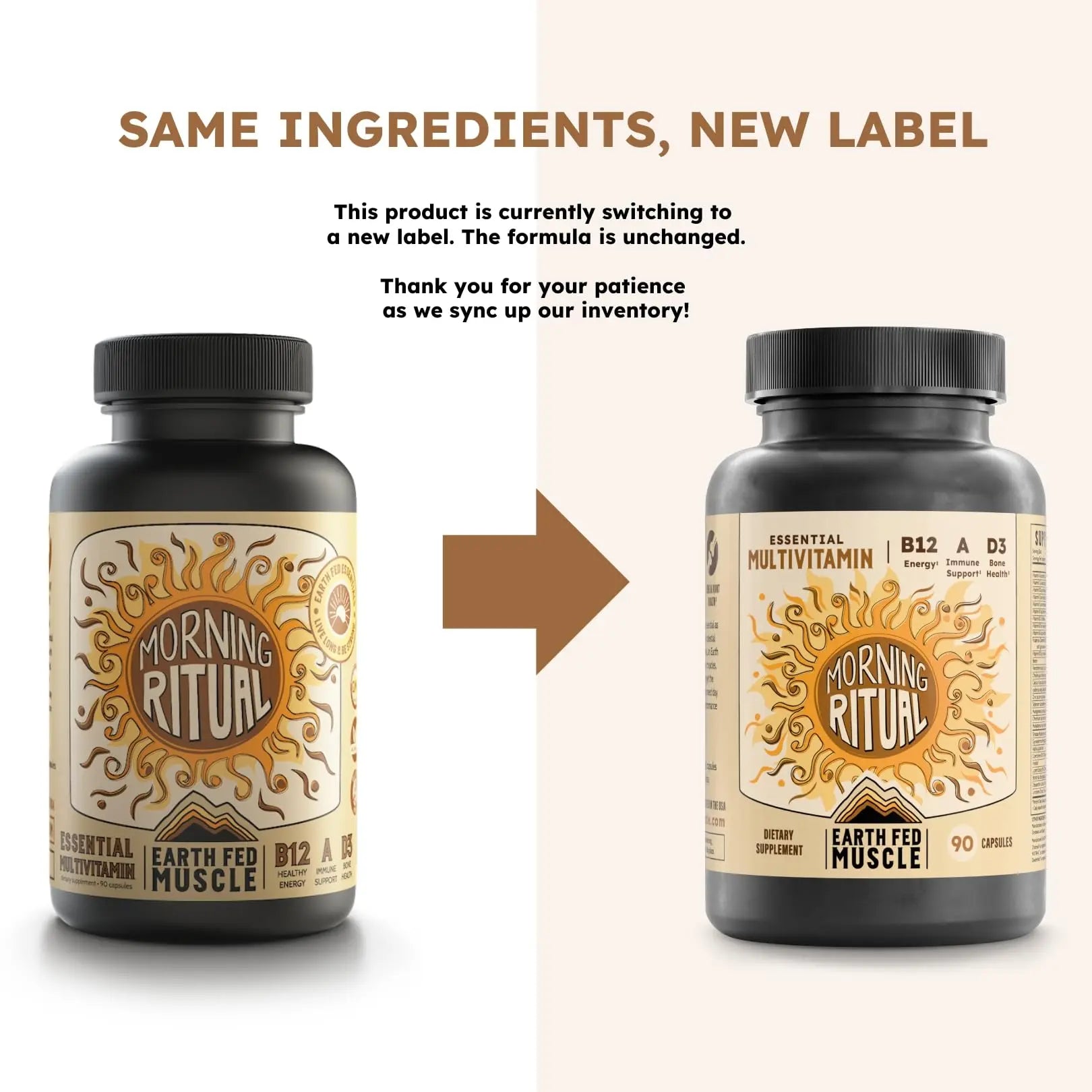 Earth Fed Muscle Morning Ritual Multivitamin for Women Supports General Health & Wellness - Multivitamin with Iron for Immune & Heart Support Earth Fed Muscle buy australia supplements
