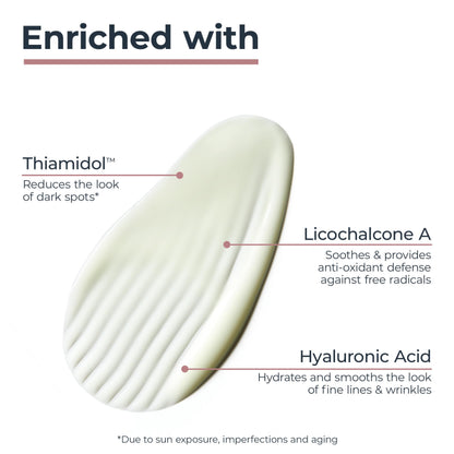 Eucerin Radiant Tone Dual Serum Dark Spot Corrector, Dark Spot Serum with Thiamidol and Hyaluronic Acid, 1 Fl Oz Bottle Eucerin